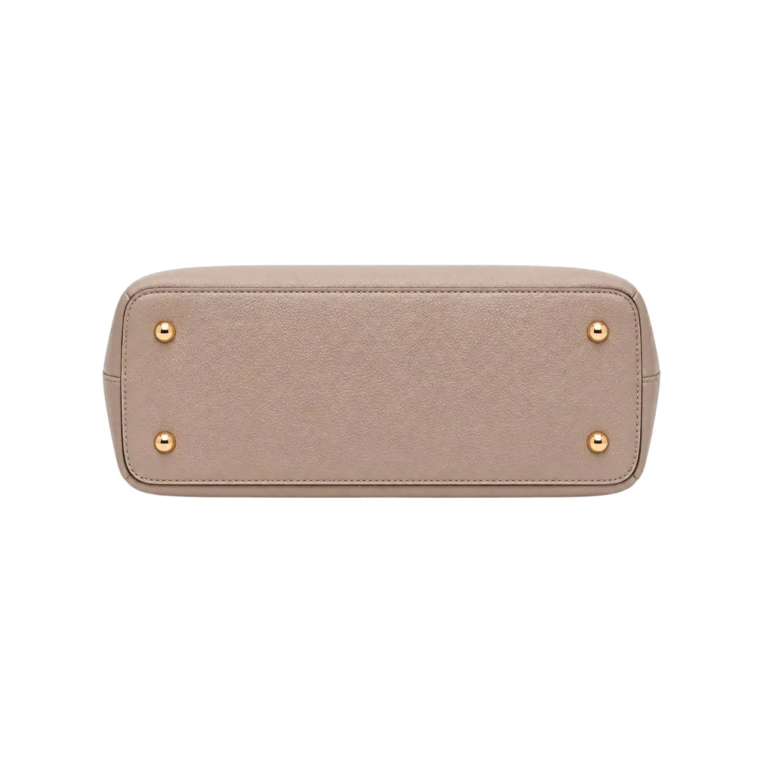 Dodex Classic Nude Shoulder Bag with Sleek Structured Look