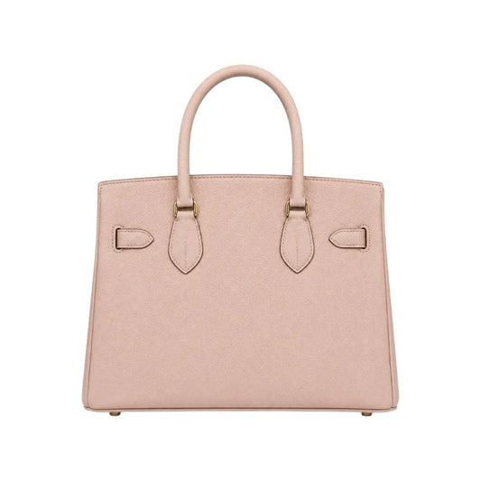 Dodex Luxury Nude Structured Shoulder Bag with Premium Finish (M)