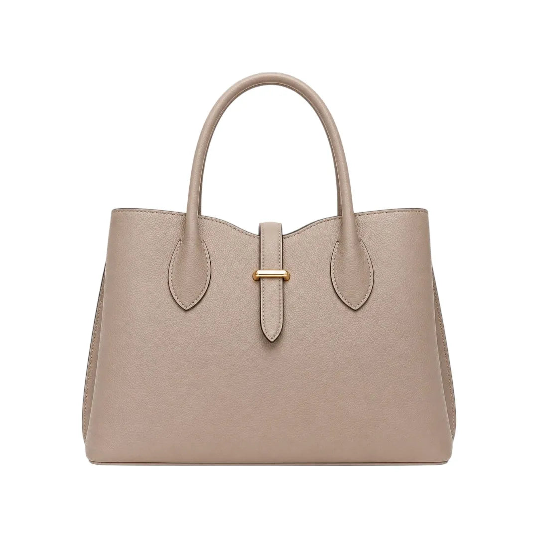 Dodex Classic Nude Shoulder Bag with Sleek Structured Look