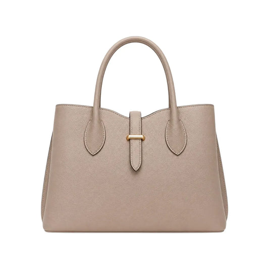 Dodex Classic Nude Shoulder Bag with Sleek Structured Look